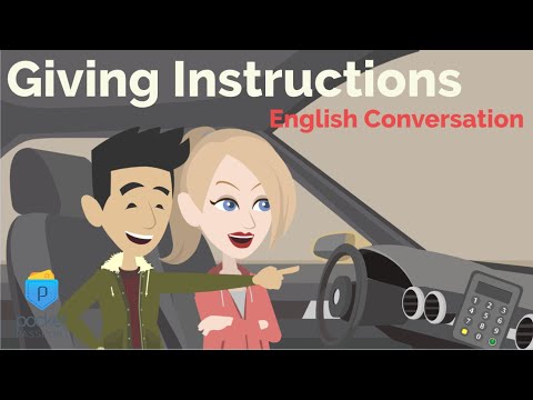 Giving Instructions | English Conversation