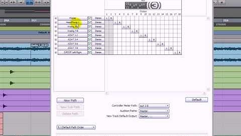 Pro Tools 8Le tutorial I and o setup