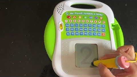 LeapFrog Mr. Pencil Scribble & write | Leapfrog learning touch toy | Complete demo