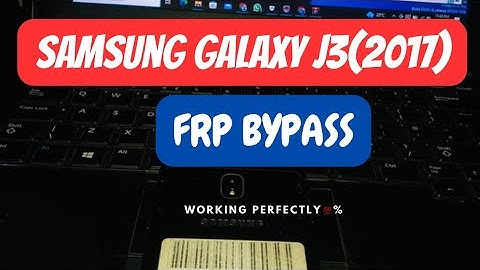 FRP BYPASS|| Google Account Unlock Samsung Galaxy J3(SM-330FN) 2017