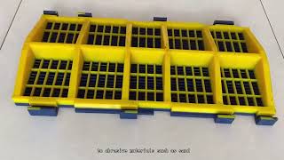 Mining Screen Mesh for High Efficiency Use