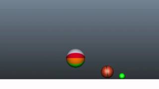 3d Heavy Light Ball Animation in Maya