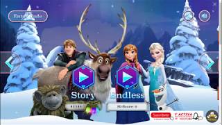 Frozen 2 Elsa | Frozen Rush Disney Games | Disney LOL | level 1 2 3