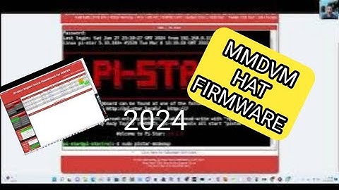 PI-STAR - UPDATE MMDVM HAT to FIRMWARE v1.6.1 : Simplex 14mhz mmdvm board