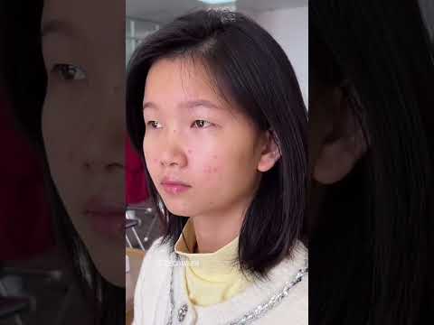 劇的変化のメイクアップ　#一重メイク 　#二重整形 　#整形級 #メイク