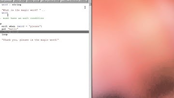 Programming in Turing - Repetition 01 - Exit Condition at Beginning of Loop
