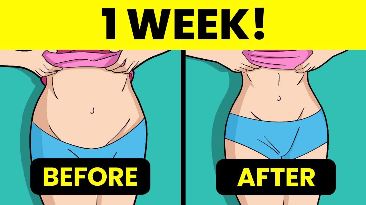 1 Week Flat Stomach Workout (Intense!) 