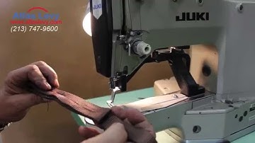 Juki Bartack LK 1852 Machine in Action