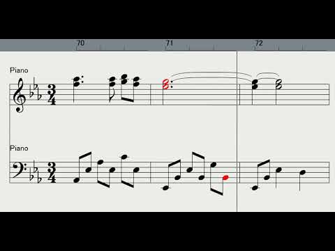【Piano】On A Clear Day晴れた日に（魔女の宅急便Kiki's Delivery Service）スタジオジブリあつめました版