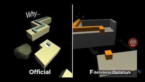 FIRST VIDEO! - Dancing Line The End Theo5970 Official Vs Fan-made Reupload