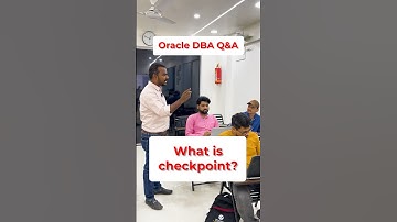 What is checkpoint? | Checkpoint | Oracle DBA Question & Answer with Learnomate Students