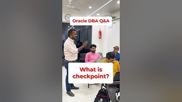 What is checkpoint? | Checkpoint | Oracle DBA Question & Answer with Learnomate Students