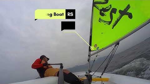 RS Zest Dinghy Sailing Practice feat. tacking failure