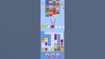 Knit Out Level 596 Solution #knitout #knitoutpuzzlegame #knitoutlevel #androidgames #puzzle