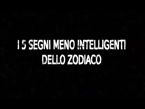 Video: Gli Uomini Più Poveri Per Segno Zodiacale