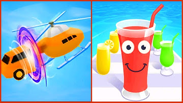 🛳️🚁Shape🛥️ Shifting VS Juice Run Gameplay | All Games for🚀🛸 Fun Gameplay Android And Mobile Games☺️🤭