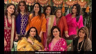 Bollywood Actresses Karwa Chauth Celebrations 2018 | Raveena, Sunita Kapoor