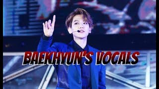 Baekhyun's vocals