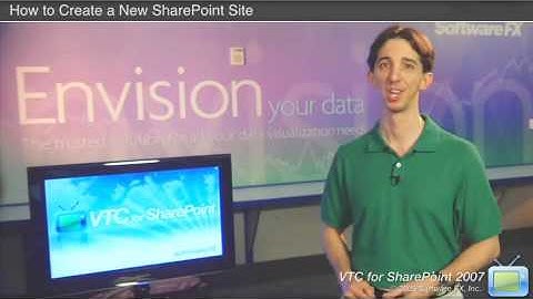 SharePoint 2007 Training Video:Create a New SharePoint Site