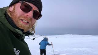 Hardangervidda april 2022 Day 2 - Carnivorous ski boots