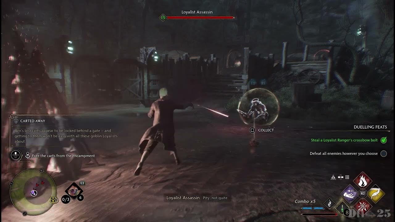 How to Free the Carts Carted Away Side Quest Full Walkthrough