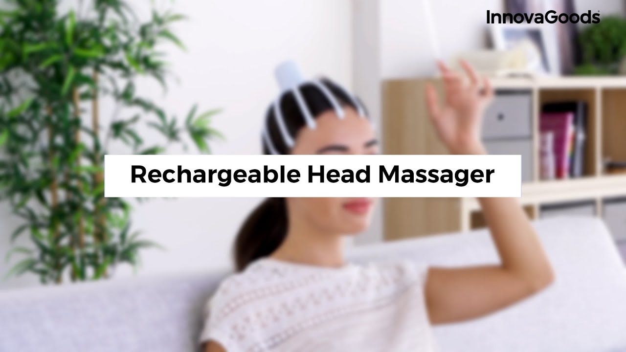 Masseur de tête rechargeable helax innovagoods - Conforama