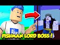 Defeating FISHMAN LORD BOSS In Roblox Blox Fruits!