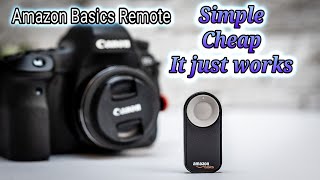 Amazon Basics Wireless Remote For Canon Cameras