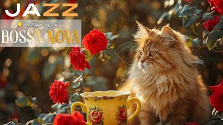 Deep Elegant Jazz Cafe ☕ Soft Jazz and Playful Bossa Nova for a Happy Mood