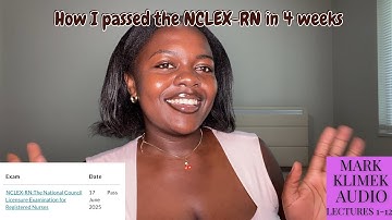 How I passed the NCLEX-RN in 2025 with 85 questions!! Tips and strategies! #nclexstudy #nursingexam