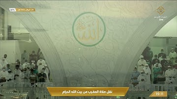 صلاة المغرب للشيخ فيصل الغزاوي 26 شوال 1442 ه‍ سورة |الزلزلة+القارعة|
