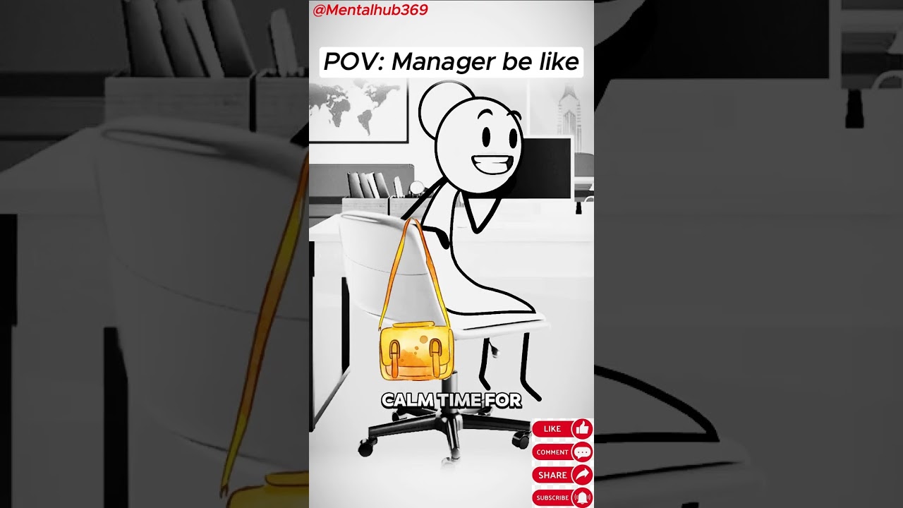 Manager be like ( there is no quick meeting) I Meme Animation 