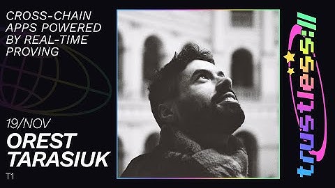 [trustless://interop.landscape] Orest Tarasiuk - Cross-chain apps powered by real-time proving