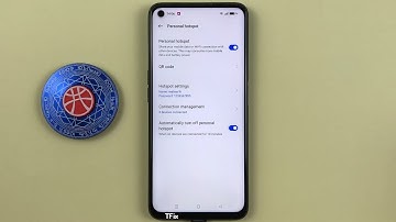 Personal hotspot, broadcast wifi from phone on Realme 9i Android 12