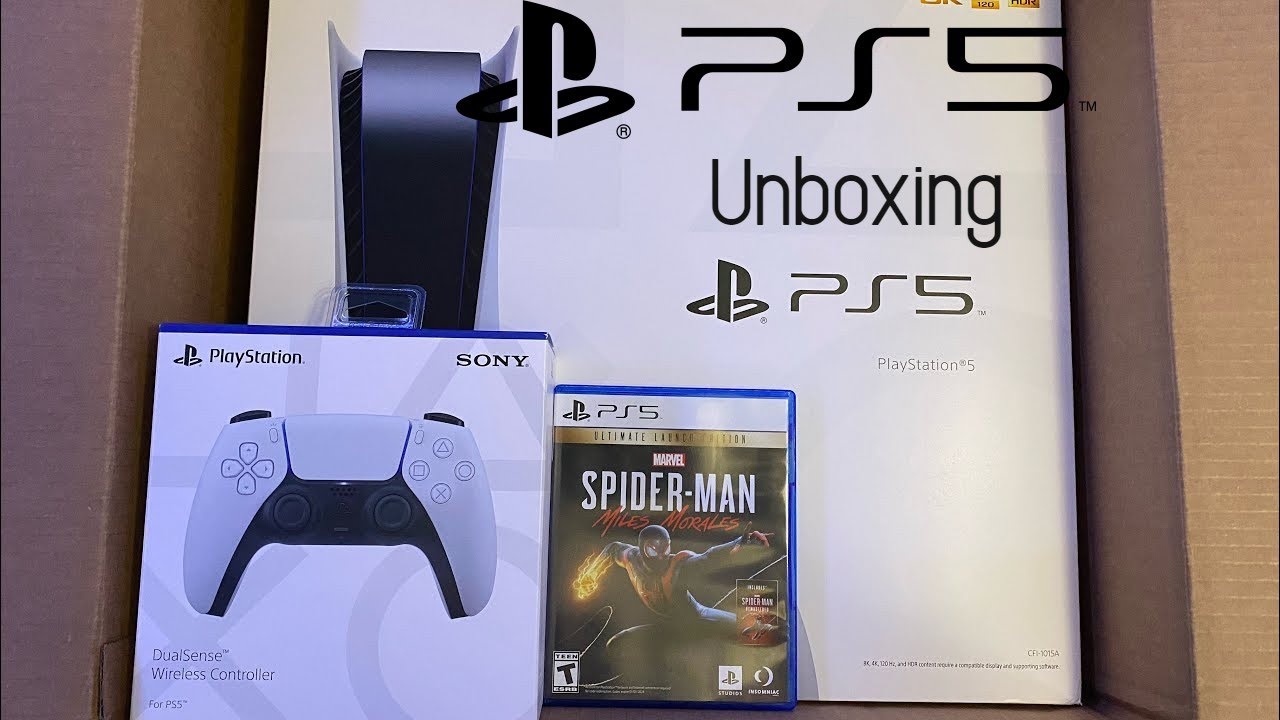 PlayStation 5 Unboxing l GameStop Preorder Bundle