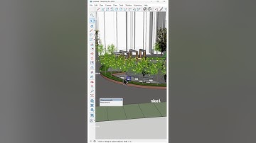 An amazing usage of Copy Along Curve pluginIn SketchUp #sketchup #nicetower