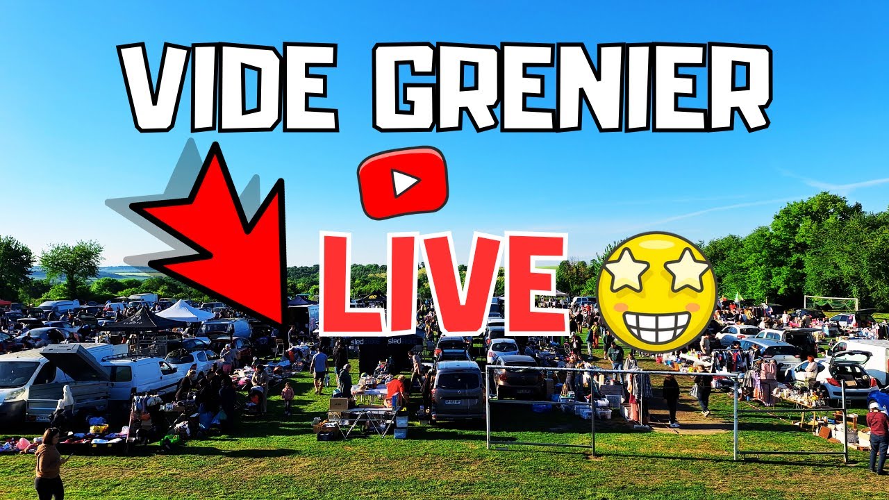 ✨VIDE GRENIER LIVE✨QUI A VIRÉ AU VERT🟢
