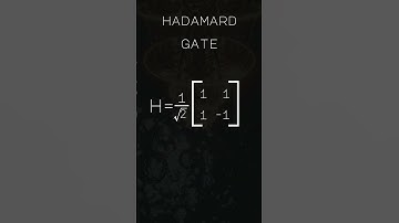 Quantum Gate Operations 4 | Hadamard Gate #quantumcomputing