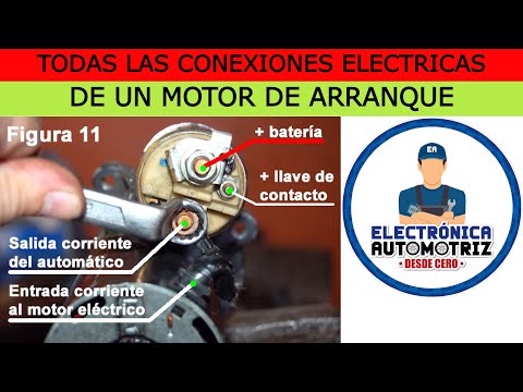 CONEXIONES ELÉCTRICAS DEL MOTOR DE ARRANQUE*