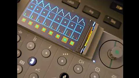 Teenage engineering OP-Z display