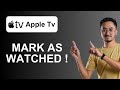 How To Mark a Movie as watched on Apple TV