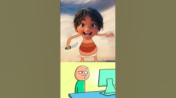Moana 3 😂😂 #funny #moana #memes #shorts