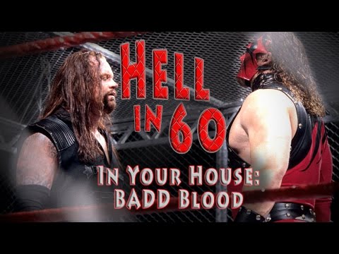 60 Seconds in Hell - The Undertaker vs. Shawn Michaels - In Your House: Badd Blood