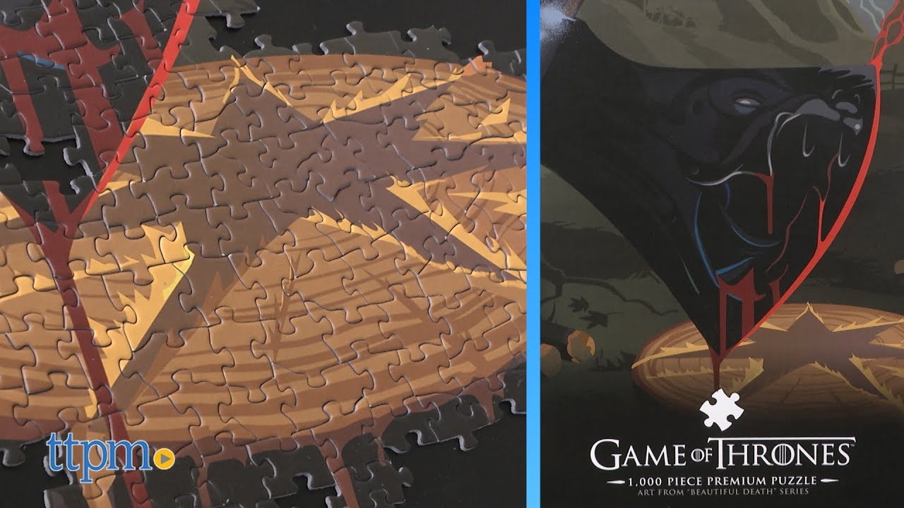 USAopoly Game Of Thrones Puzzle – Dracarys Motiv, Premium-Qualität, Für Fans Der Serie