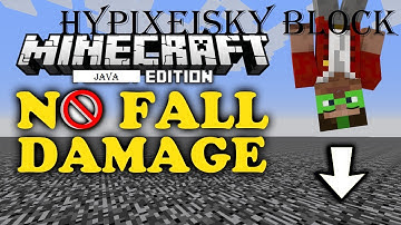 No fall damage in hypixel skyblock