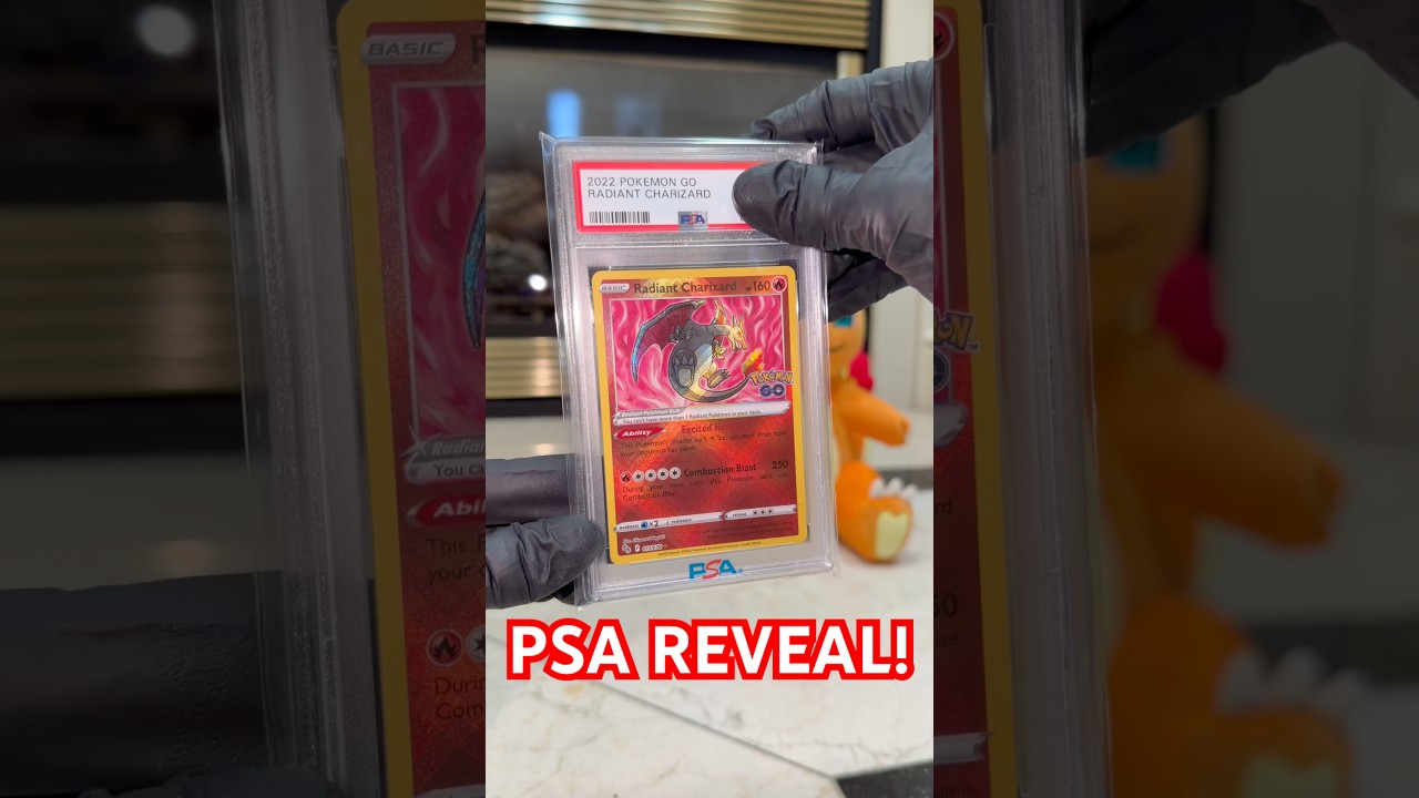 throwback to #pokemongo #radiantcharizard #psa10 #gradedcards - YouTube