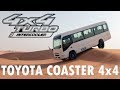 This Should Be Impossible | Custom Made 4x4 Toyota Coaster Desert Drive In Dubai