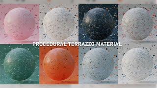 Procedural Terrazzo Material [Blender]