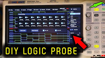 🔴 Siglent SDS2104X Plus DIY MSO SPL2016 Logic Probe for 16 Digital Channels - No.875