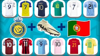 GUESS THE SHOES, CLUB AND COUNTRY OF FAMOUS FOOTBALL PLAYERS,Ronaldo, Messi, Neymar|Mbappe